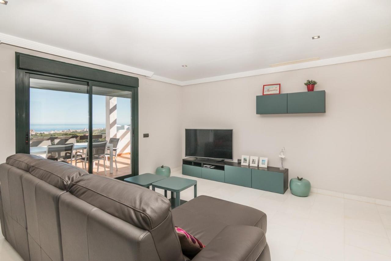 Апартаменти 2186-Luxury Sea View Penthouse In Casares Costa Екстер'єр фото
